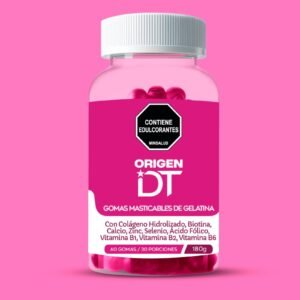 GOMAS ORIGEN DT- CABELLO, PIEL Y UÑAS